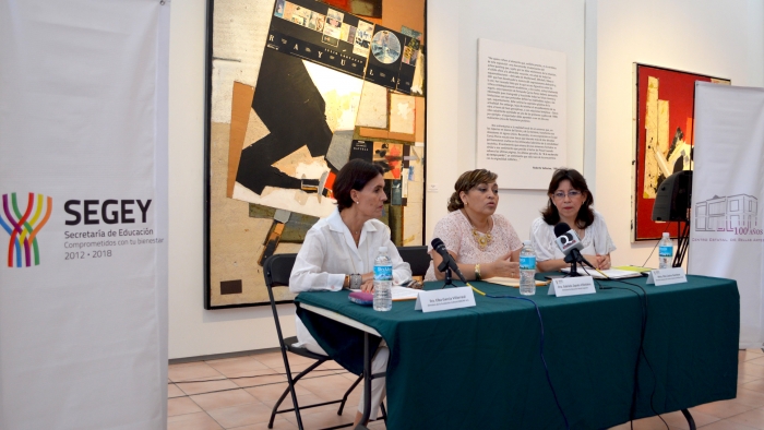 Celebra el CEBA  de Yucatán 100  años con una  muestra colectiva